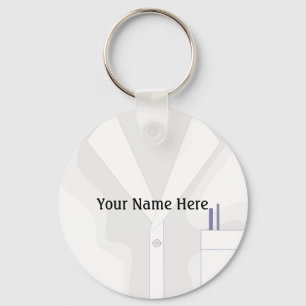 Labrador Coat Jacket Button Schlüsselanhänger