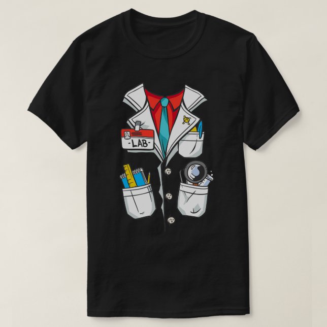 Labrador Costume Chemiewerkstatt T-Shirt (Design vorne)