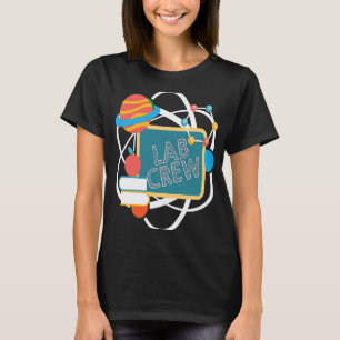 Labrador Crew Science thematisierte Party und Math T-Shirt