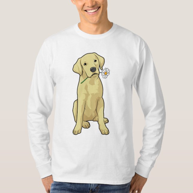Labrador Daisy T-Shirt (Vorderseite)
