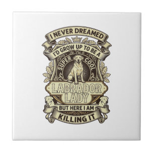 Labrador-Dame-Hund-Kronenschild_1 Fliese