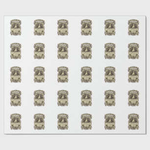 Labrador-Dame-Hund-Kronenschild_1 Geschenkpapier