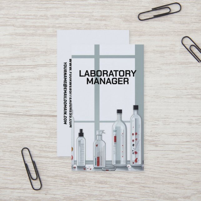 Labrador des Laborleiters Visitenkarte (Vorderseite/Rückseite Beispiel)