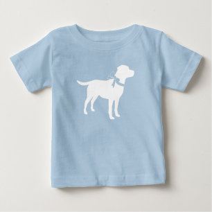 Labrador Dog Baby Shower Blue Boy Labrador T-shirt