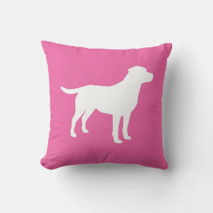 Labrador Dog Baby Shower Girl Labrador Pink Kissen