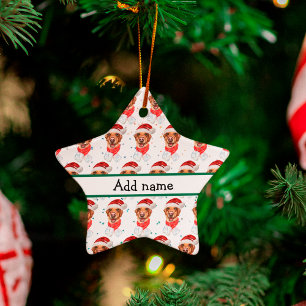 Labrador Dog Breed Christmas Keramik Ornament