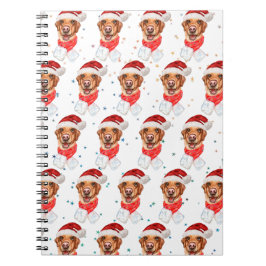 Labrador Dog Breed Christmas Notizblock