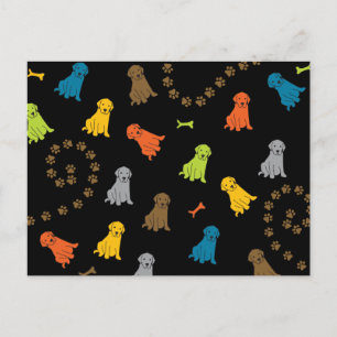 Labrador Dog Postkarte