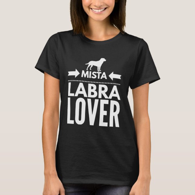 Labrador Dog T-Shirt (Vorderseite)