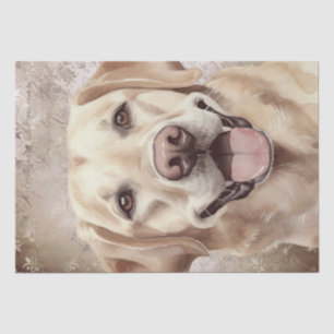 Labrador Dog Watercolor Seidenpapier