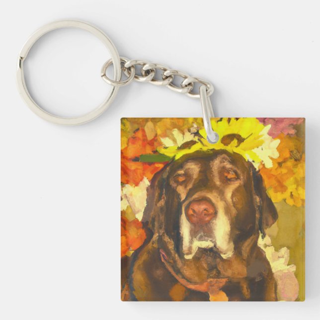 Labrador en fleurs (Devant)