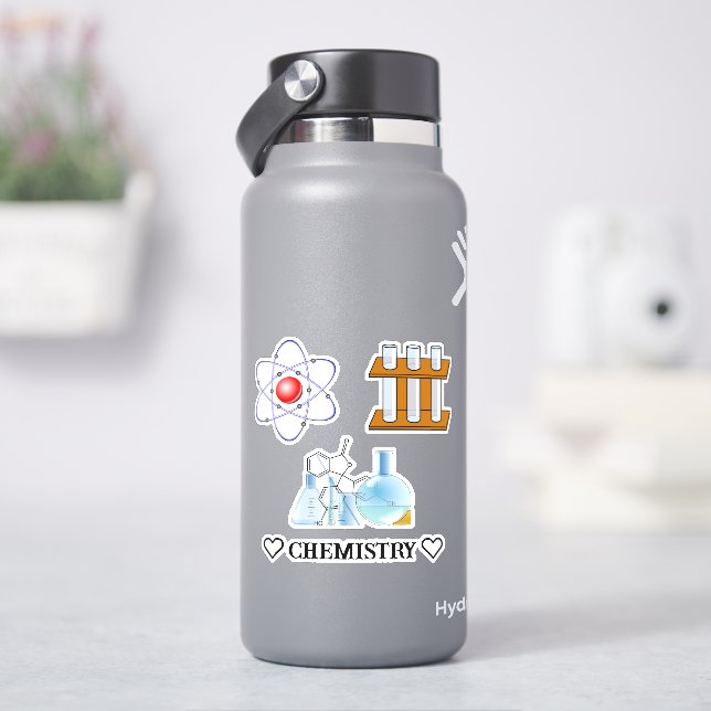 Labrador Equipment Chemistry Aufkleber (HydroFlask)