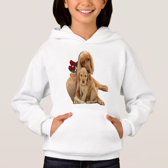 Labrador et chiots (Devant)
