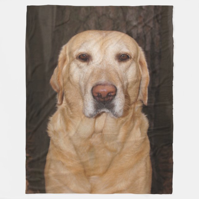 Labrador-Fleece-Decke Fleecedecke (Vorderseite)