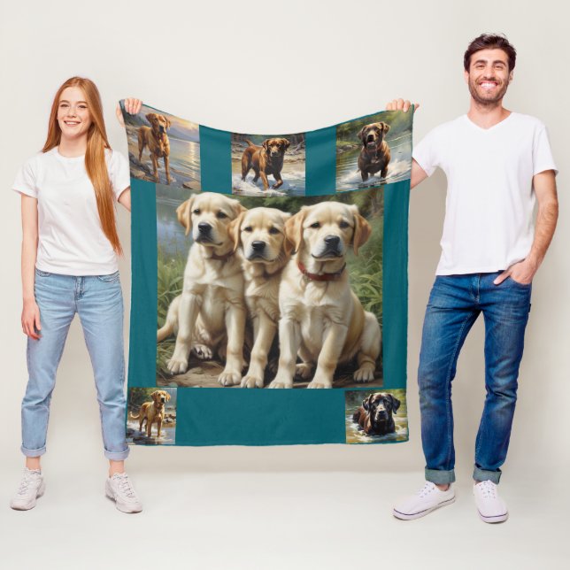 Labrador Fleecedecke (Beispiel)