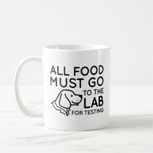 Labrador für die Prüfung Kaffeetasse
