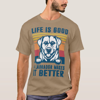 Labrador Geschenke für Männer Frauen Schwarzer Gel T-Shirt