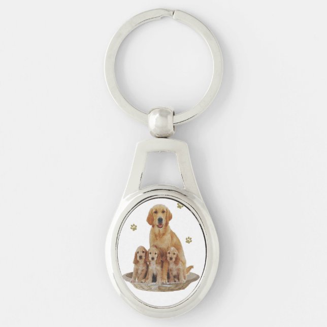 Labrador-Geschenke Schlüsselanhänger (Vorderseite)