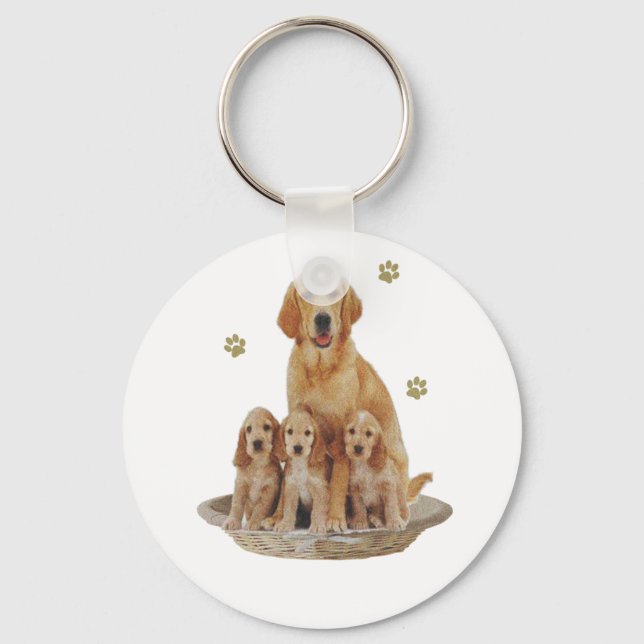 Labrador-Geschenke Schlüsselanhänger (Vorderseite)