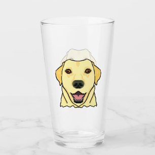 Labrador-Gesicht Glas