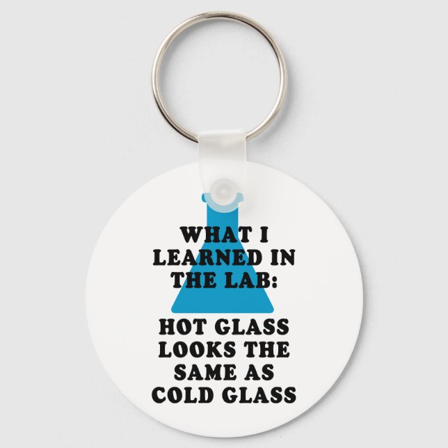 Labrador Glass Schlüsselanhänger (Vorderseite)