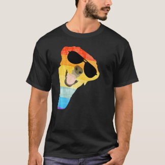 Labrador Golden Retriever With Sungasse T-Shirt