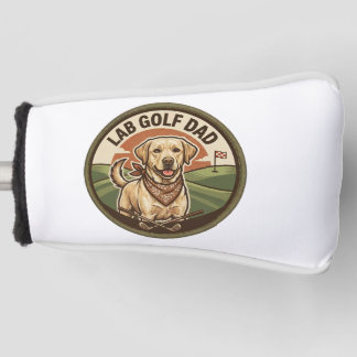 Labrador Golf Dad Putter Cover Benutzerdefiniertes Headcover