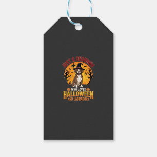 Labrador Halloween Oma Hund Design_1 Geschenkanhänger
