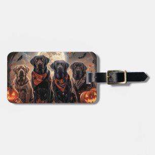 Labrador Halloween Spooky Gepäckanhänger