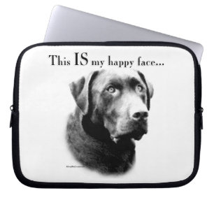 Labrador Happy Face Laptopschutzhülle