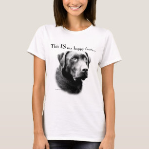Labrador Happy Face T-Shirt