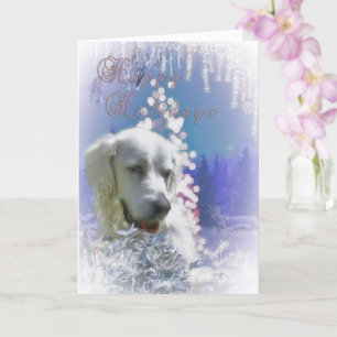 Labrador HAPPY HOLIDAYS Card Karte