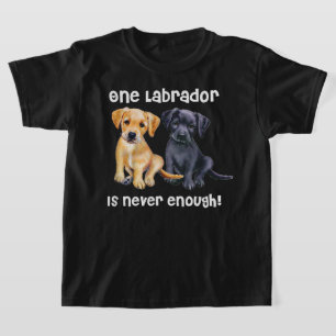 Labrador Haustier Hund Funny Geschenk schwarz gold T-Shirt