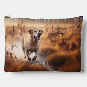 Labrador/Hund im Herbst Entenjagd Zubehörtasche