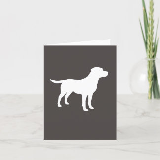 Labrador Hund Kinderdusche Labrador Gray Gender Ne Dankeskarte