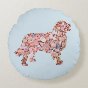Labrador Hund Mandala Elements Drehkissen Rundes Kissen