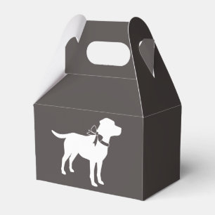 Labrador Hund Thema Babydusche Geschlecht neutral Geschenkschachtel