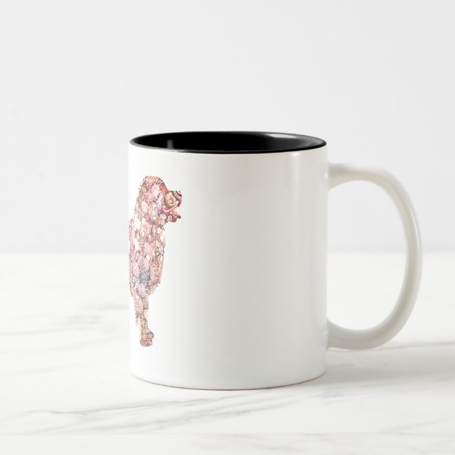 Labrador-Hundc$zwei-ton Tasse (Rechts)