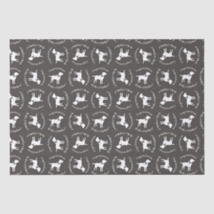 Labrador Hunde Babydusche Labrador Grau Geschlecht Seidenpapier