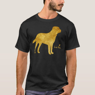 Labrador Hunde Labrador Mama Gold Niedlich Labrado T-Shirt