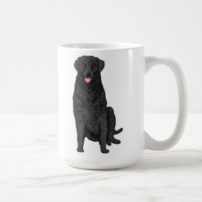 Labrador-HundeTasse Kaffeetasse (Rechts)
