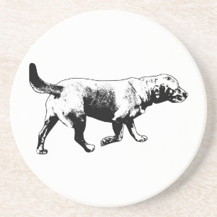 Labrador Ink Art Untersetzer