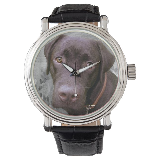 Labrador Jimmy -.- Armbanduhr (Vorderseite)