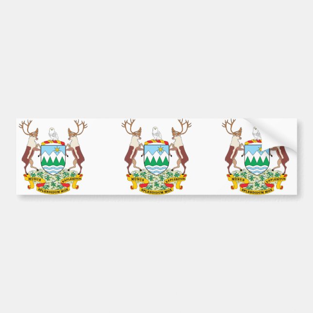 Labrador, Kanada Autoaufkleber (Vorne)