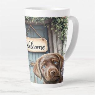 Labrador-Keramik-Lattentasse Milchtasse