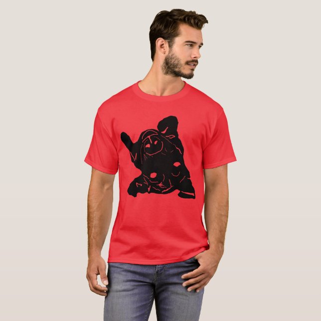 Labrador Kiloliter-Shirt T-Shirt (Vorne ganz)