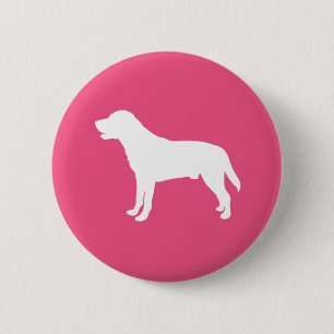 Labrador-Knopf Button