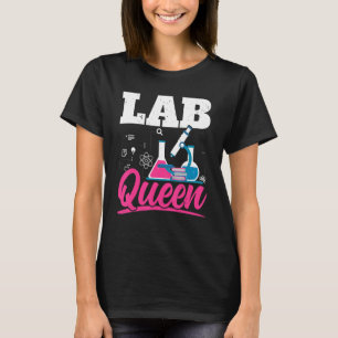 Labrador Königin Biologe Lehrerin Biologie Hauptfa T-Shirt