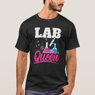 Labrador Königin Biologe Lehrerin Biologie Hauptfa T-Shirt