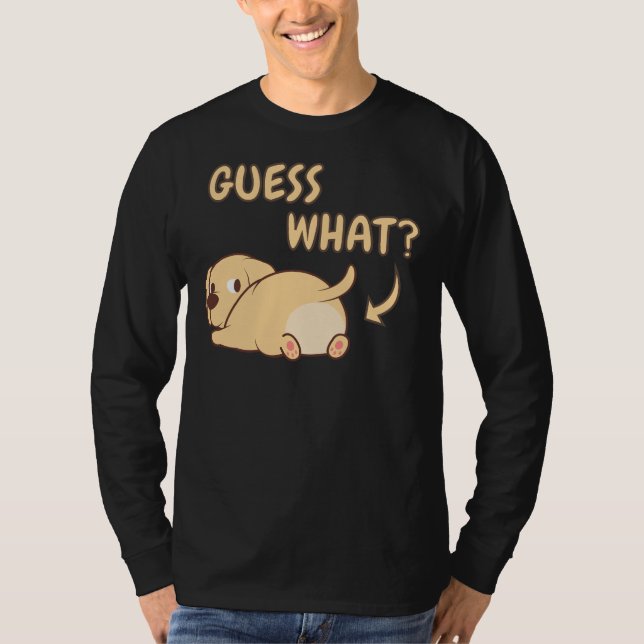 Labrador Labrador Dog Hintern Eigentümer Idee Comi T-Shirt (Vorderseite)